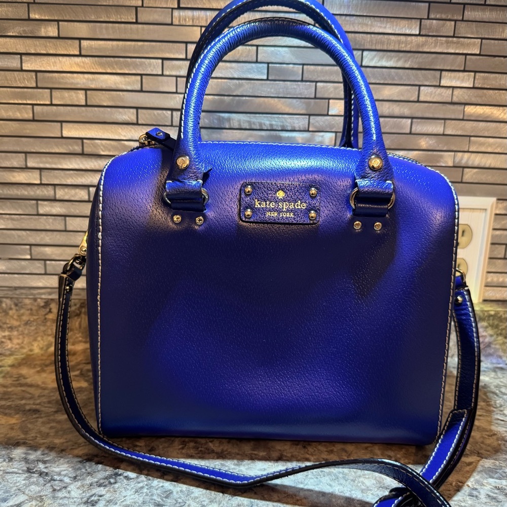 Kate Spade Alessa Wellesley leather satchel